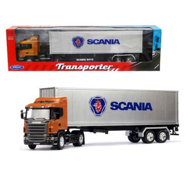 ماشین بازی ولی مدل Scania R470 Trailer کد 32671