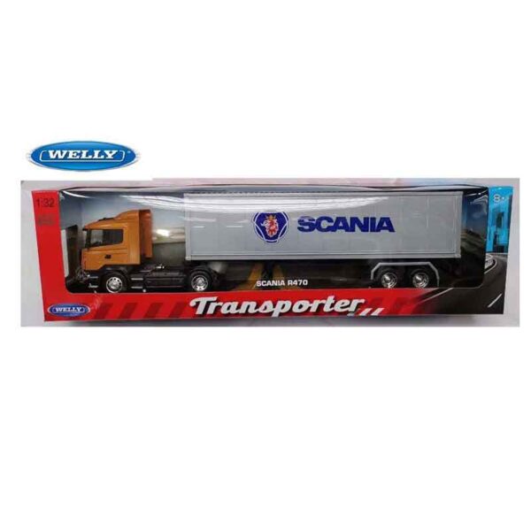 ماشین بازی ولی مدل Scania R470 Trailer کد 32671