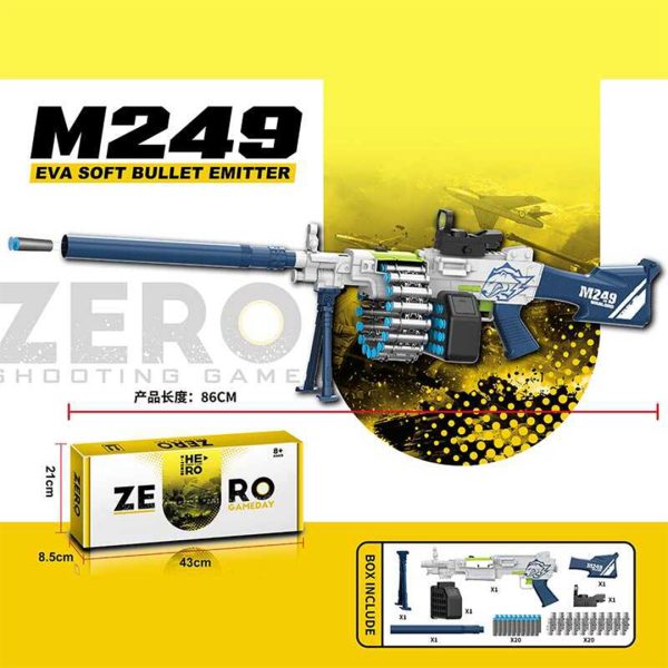 تفنگ شارژی M249 Eva Soft آیتم KB1229