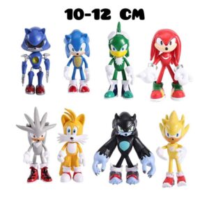 فیگور مدل سونیک Sonic مجموعه 8 عددی کد SO8