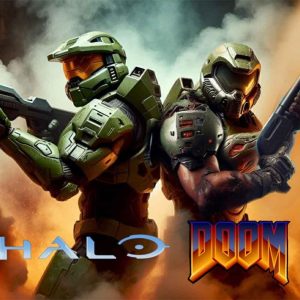 اکشن فیگور هالو دووم Doom Slayer سری Halo Infinity