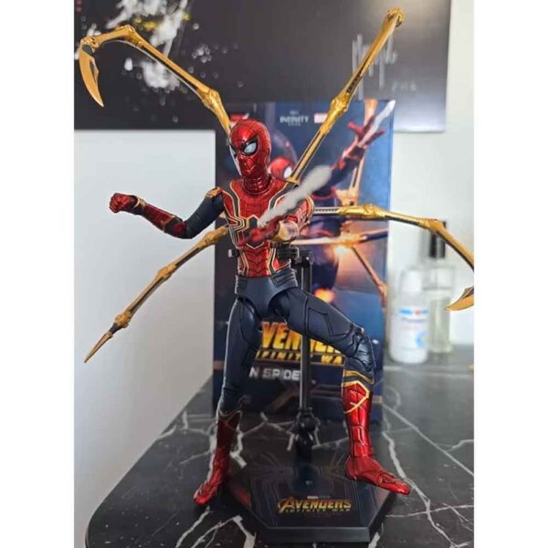 اکشن فیگور آیرون اسپایدرمن IRON Spider Infinity Saga برند ZD