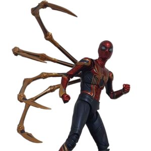 اکشن فیگور آیرون اسپایدرمن IRON Spider Infinity Saga برند ZD