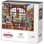 پازل 1000 تکه طرح Book Shop برند Boardwalk آمریکا