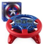 Toyslance Little Driver Steering Wheel Toy@ with/Music, Games & Vehicle Sounds