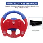 Toyslance Little Driver Steering Wheel Toy@ with/Music, Games & Vehicle Sounds