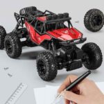 ماشین کنترلی شارژی شش چرخ مدل Six-wheel Off-Road 2.4GHz Rock Crawler کد 2260