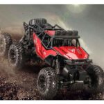 ماشین کنترلی شارژی شش چرخ مدل Six-wheel Off-Road 2.4GHz Rock Crawler کد 2260