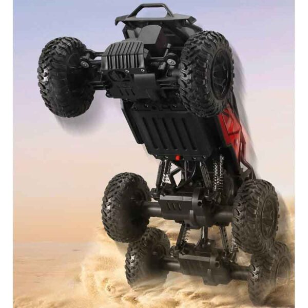 ماشین کنترلی شارژی شش چرخ مدل Six-wheel Off-Road 2.4GHz Rock Crawler کد 2260