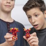 اسباب بازی باکوگان مدل Bakugan Baku-Gear 4-Pack, Trox Ultra with Baku کد 6054416 برند اسپین مستر