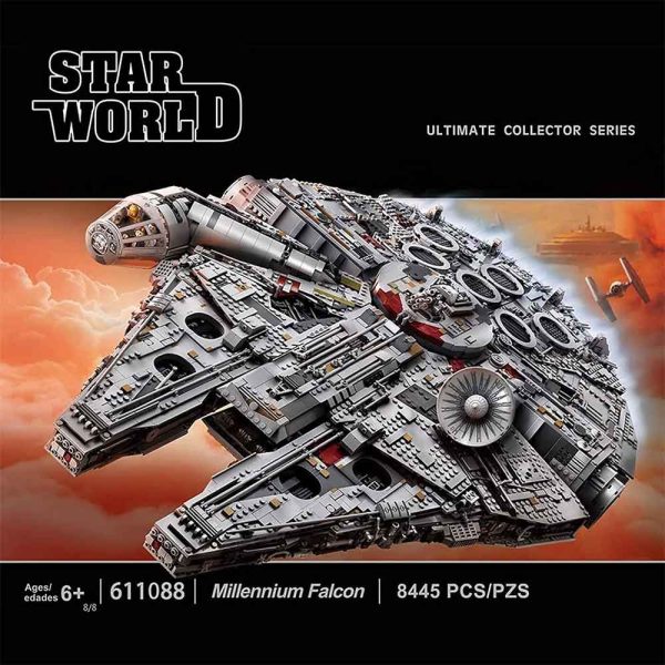 ساختنی لگو سفینه استاروارز Tiger UCS Millennium Falcon کد 99886