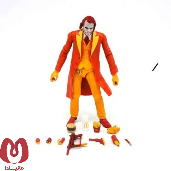 اکشن فیگور جوکر مک‌دونالد McDonalds Joker Dark Knight 7 برند NECA کد 13416