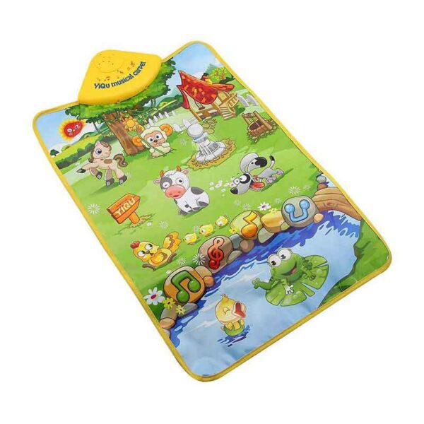 Tapis Musical Bebe Animaux Musique Eveil Couverture