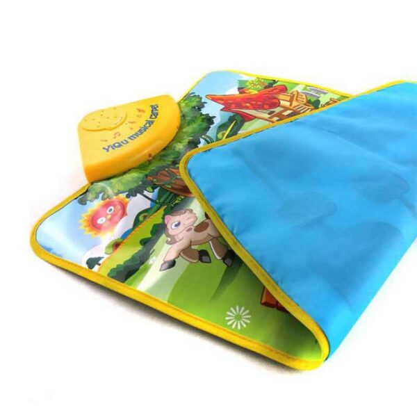 Tapis Musical Bebe Animaux Musique Eveil Couverture