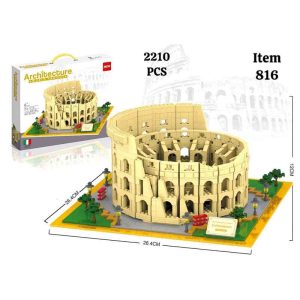 ساختنی لگو آرشیتکت سری rome colosseum ایتالیا کد 816