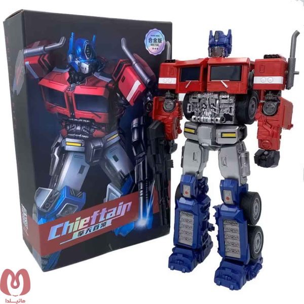 اکشن فیگور تبدیل شوندگان ترنسفورمر Transformation Optimus Prime Chieftain