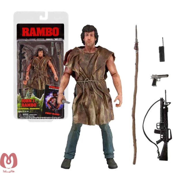 اکشن فیگور سیلوستر استالونه رمبو Rambo sylvester stallone