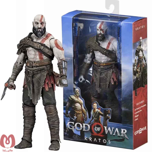 اکشن فیگور گاد اف وار مدل God Of War PS4 برند نکا