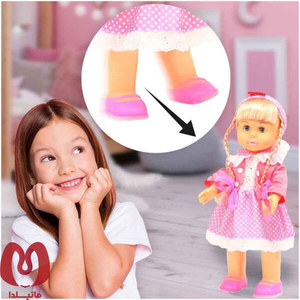 عروسک بزرگ Walking Doll با ارتفاع 40 سانتی متر کد 68037