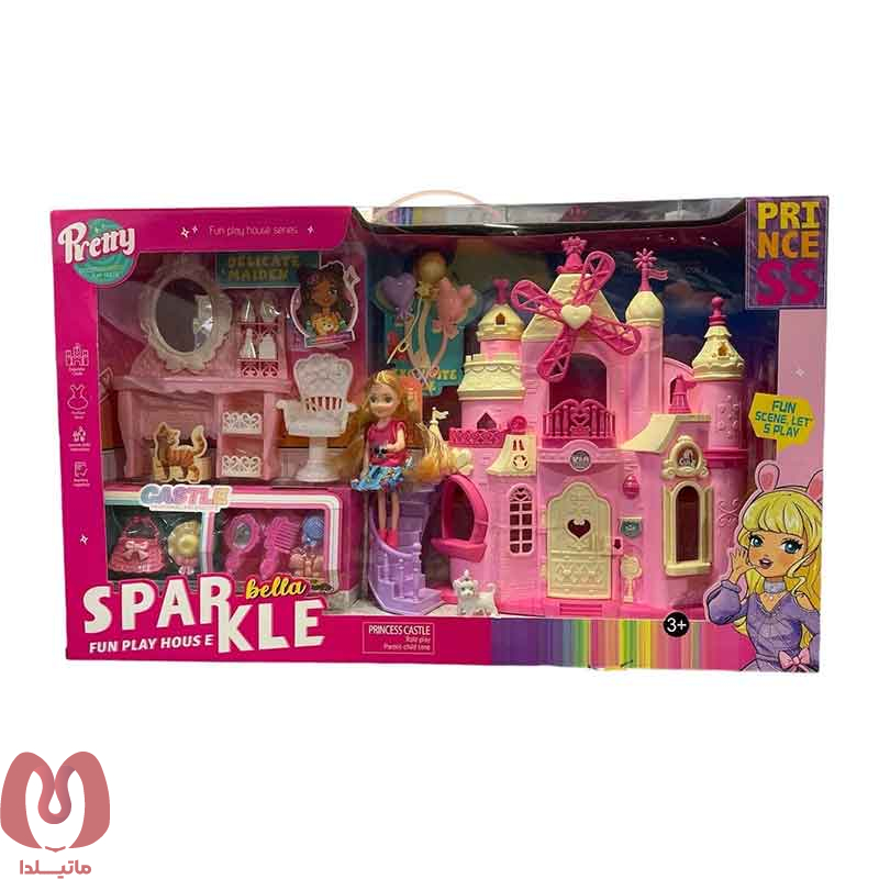 Bella Sparkle Princess Castle Set - Fun Play Set