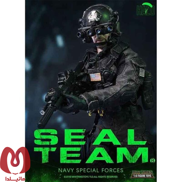 Mini Times toys MT-M013 US Navy Special Forces Seal Team HALO 1/6 Figure w/ Dog