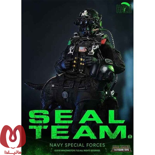 فیگور Seal team navy Special forces b halo برند Mini Times مقیاس 1/6ارتفاع 30 سانتی متر