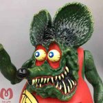 فیگور موش جعبه ای رات فینک Rat Fink اورجینال کد 8030