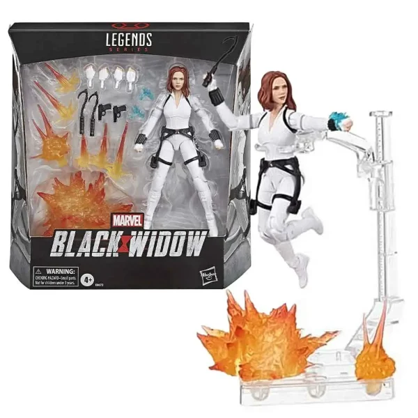 اکشن فیگور اسکارلت جو هانسون بلک ویدو Black Widow Marvel Legends برند هاسبرو