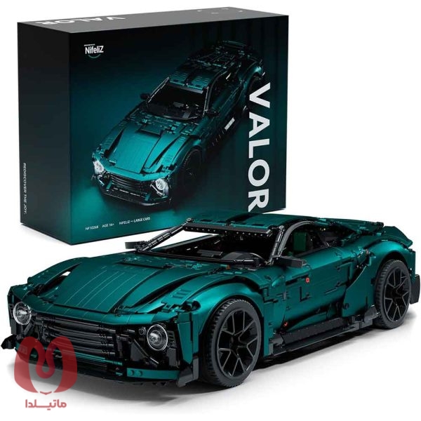 ساختنی لگو ماشین اسپرت والور Valor Sports Car برند Nifeliz