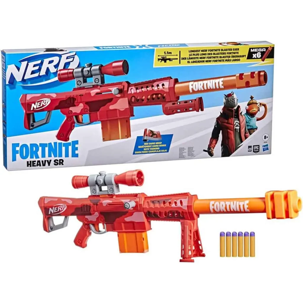 تفنگ نرف Nerf مدل Fortnite Heavy SR