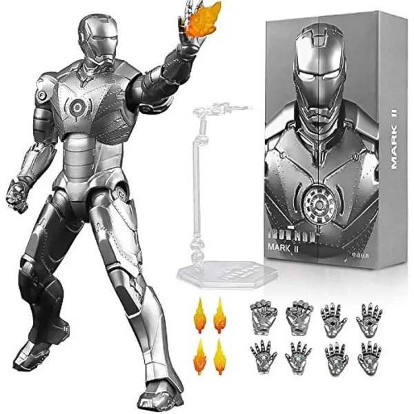 اکشن فیگور آیرون من IRON MAN Mark II برند ZD
