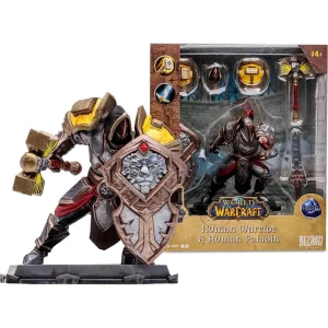 فیگور وارکرفت Warcraft Human: Warrior Paladin برند مکفارلین