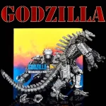 اکشن فیگور مگا گودزیلا Mechagodzilla 2021 برند Monsterverse