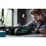 ساختنی لگو فرمول یک همراه با ساعت برند لاکچری Nifeliz​ AM24 Formula 1 Racing Car and Watch Model