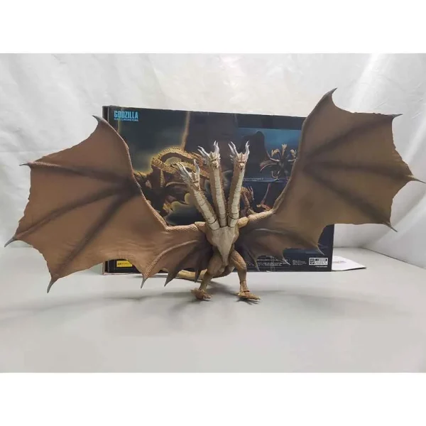 اکشن فیگور دشمن گودزیلا اژدهای 3 سر گیدورا King of The Monsters King Ghidorah برند لجند کریشن