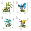 ساختنی لگو طرح حشرات Insects Animals برند KASTWAVE