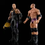 اکشن فیگور اندرتیکر همراه باتیستا سری undertaker and batista برند mattel