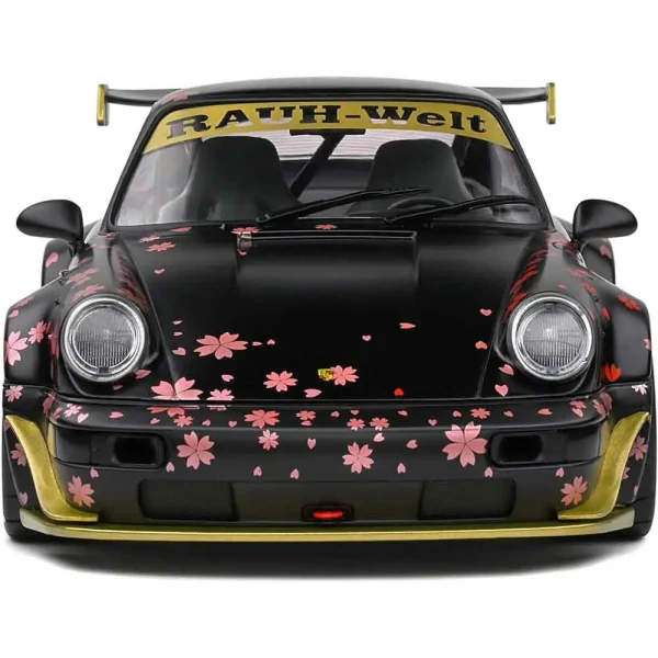 ماکت پورشه سری Porsche RWB Black برند Solido مقیاس 1/18