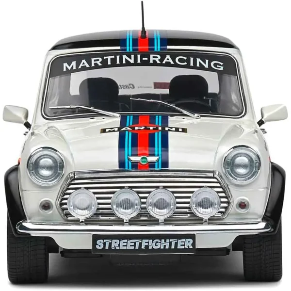 ماکت ماشین مینی کوپر سری Mini Cooper Martini EVO برند Solido مقیاس 1/18