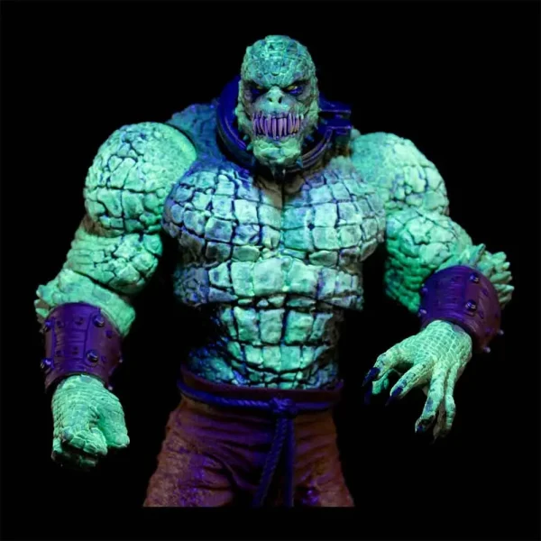 اکشن فیگور کیلر کروک از سری فیلم بتمن ارخام مدل Killer Croc (Batman: Arkham Asylum) Glow