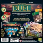 بازی کارتی عجایب هفت‌گانه دوئل؛ کامل‌ترین بردگیم ۲ نفره‌ی دنیا 7Wonders duel برند Repos Production