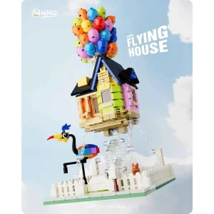 لگو ساختنی خانه پرواز بالن Flying Balloon House برند Nifeliz