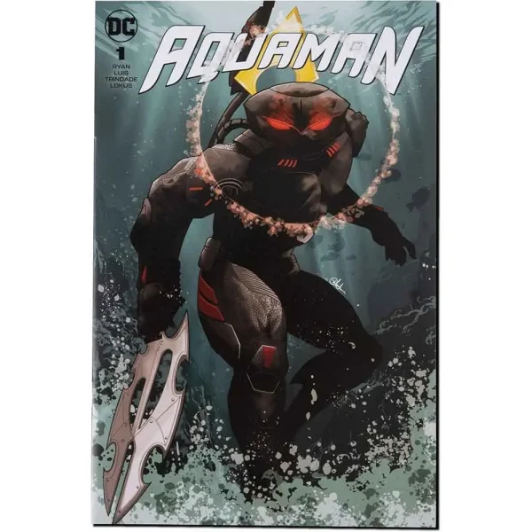 اکشن فیگور آکوامن سری بلک مانت سری Aquaman Wave 3 - Black Manta برند مکفارلین