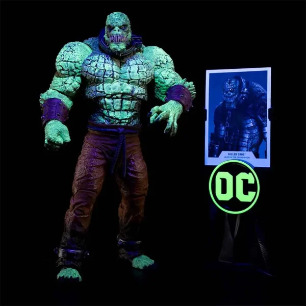 اکشن فیگور کیلر کروک از سری فیلم بتمن ارخام مدل Killer Croc (Batman: Arkham Asylum) Glow