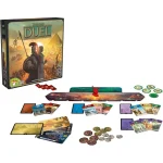 بازی کارتی عجایب هفت‌گانه دوئل؛ کامل‌ترین بردگیم ۲ نفره‌ی دنیا 7Wonders duel برند Repos Production