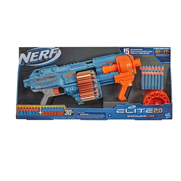 تفنگ نرف Nerf مدل Shockwave RD-15