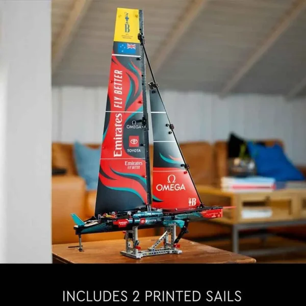 لگو اورجینال قایق مسابقه تکنیک Technic Emirates Sailing Boat کد 42174