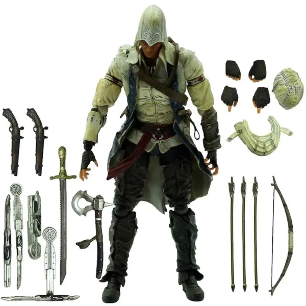 اکشن فیگور اساسین کرید Assassin Creed Connor Kenway برند پلی آرت