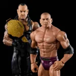 اکشن فیگور اندرتیکر همراه باتیستا سری undertaker and batista برند mattel