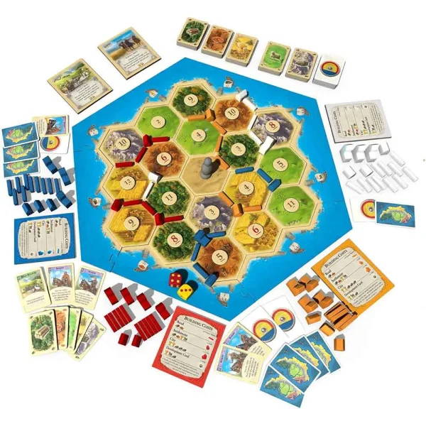 بازی رومیزی بردگیم کاتان Catan نسخه اورجینال